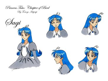 Sagi in school uniform by Mangaka-chan